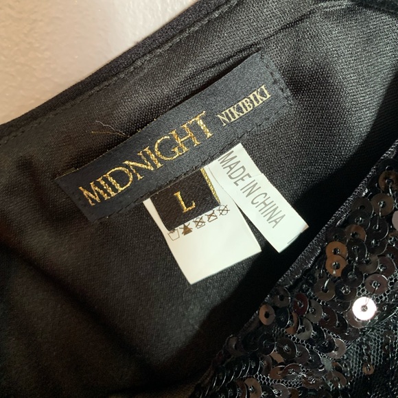 Black Sequin Cocktail Dress 🖤 Brand New (No Tags) - Picture 4 of 5